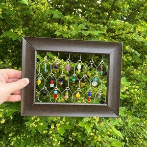 Chicken Wire Suncatcher